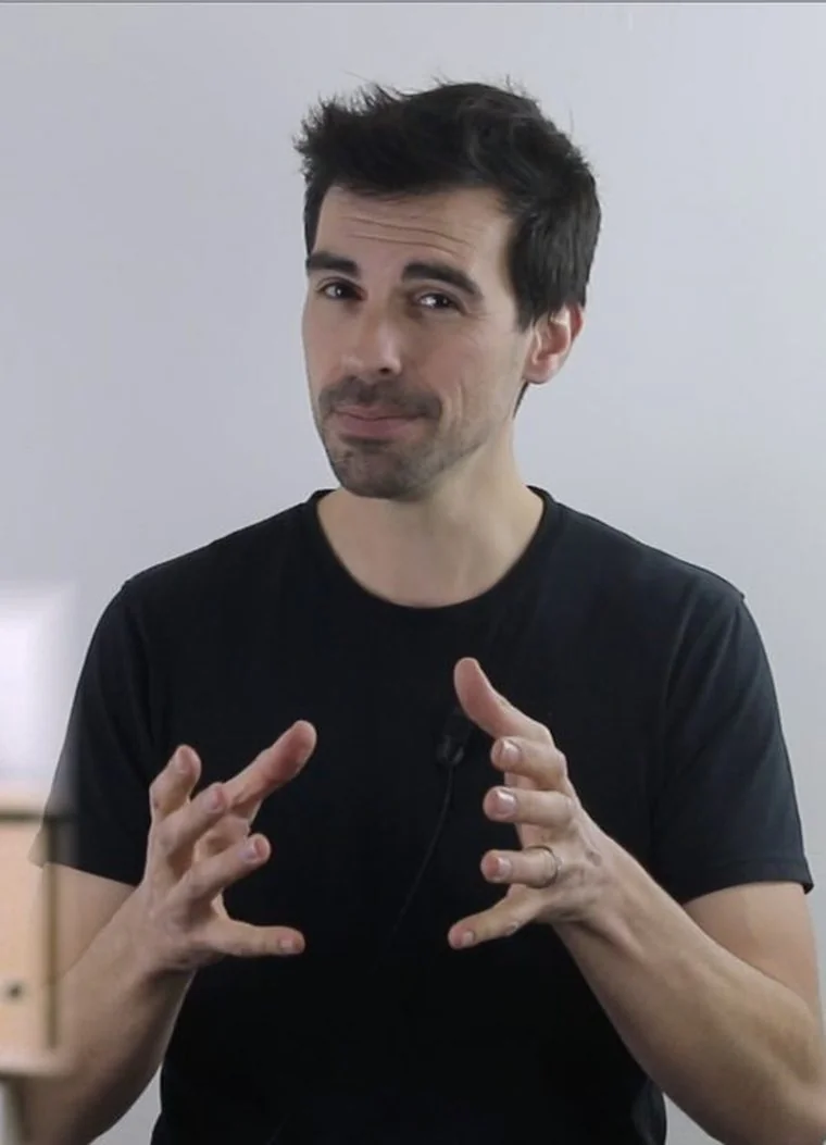 Portrait de Dimitri Garcia, formateur